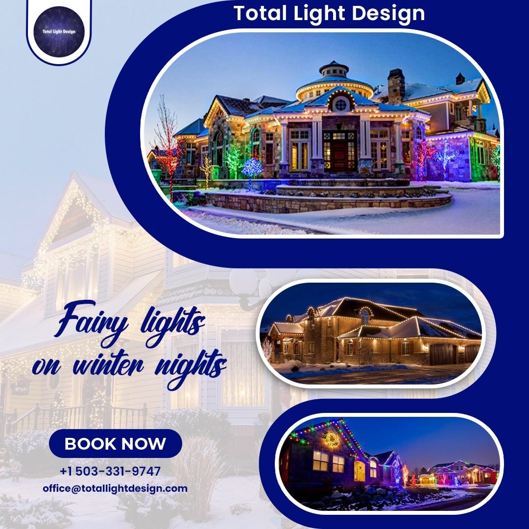 Christmas Lights Installation in Portland Total light design Medium