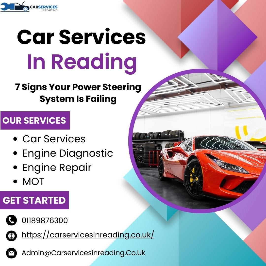 7 Signs Your Power Steering System Is Failing by 247 car keys Sep