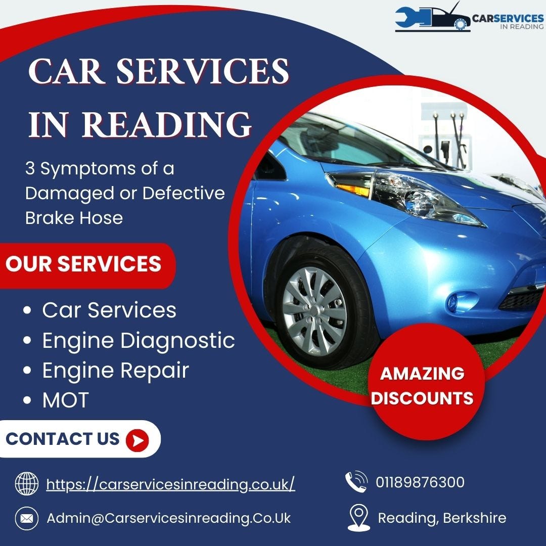 3 Symptoms of a Damaged or Defective Brake Hose by Car Services in