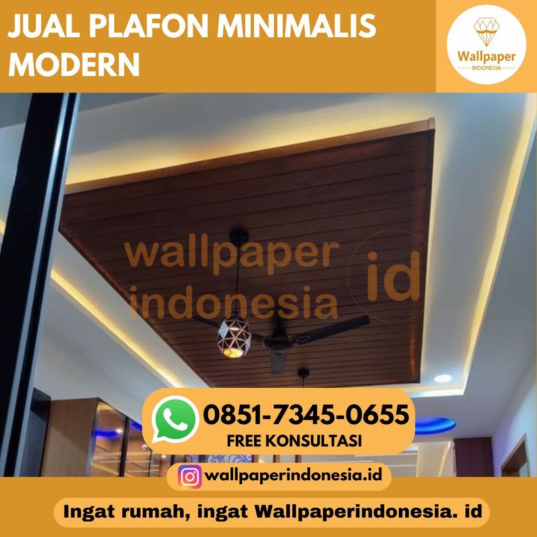 JUAL PLAFON MINIMALIS MODERN
