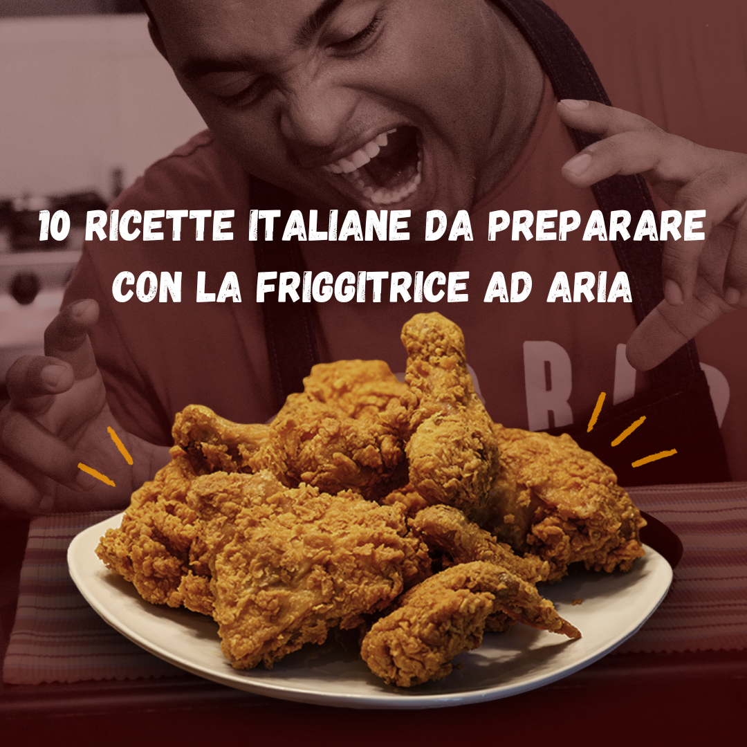 10 Ricette Italiane da Preparare con La friggitrice ad aria, by Oliveira  shop