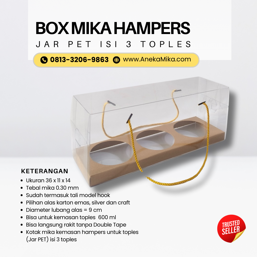0813–3206–9863, Grosir Box Mika Bolu Surabaya