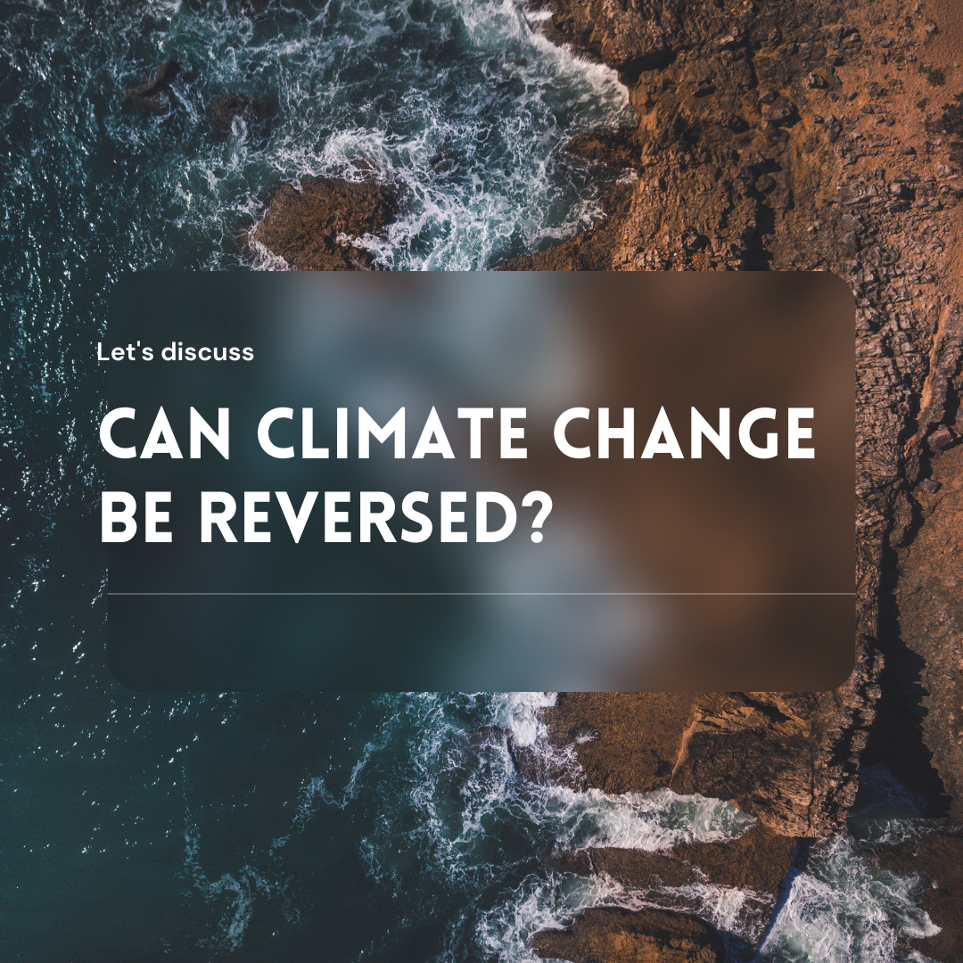 Can climate change be reversed?. Climate change is a collective and