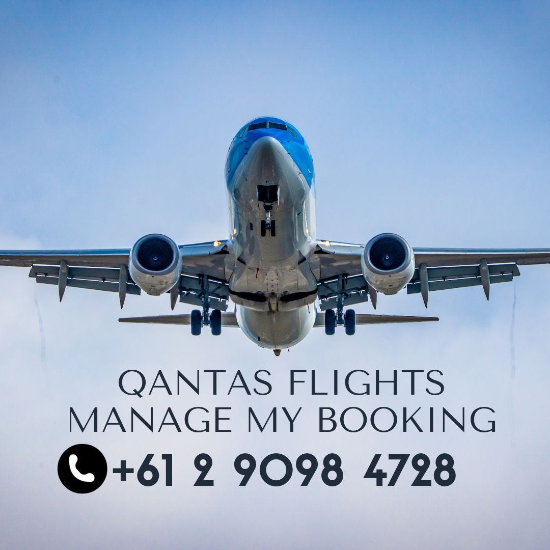 Qantas airlines manage my booking Comprehensive Guide to Qantas Flights