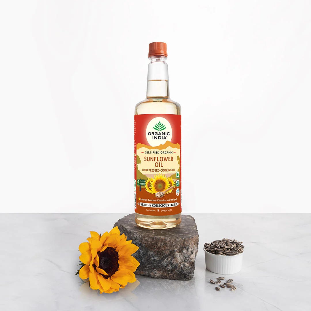 Sunflower Oil Price 1 Litre Organicindia Medium