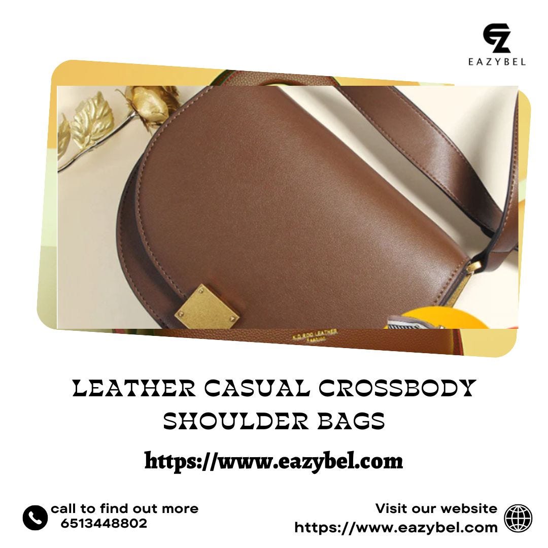 Shop Leather Casual Crossbody Shoulder Bags — Eazybel by Eazybelinfo
