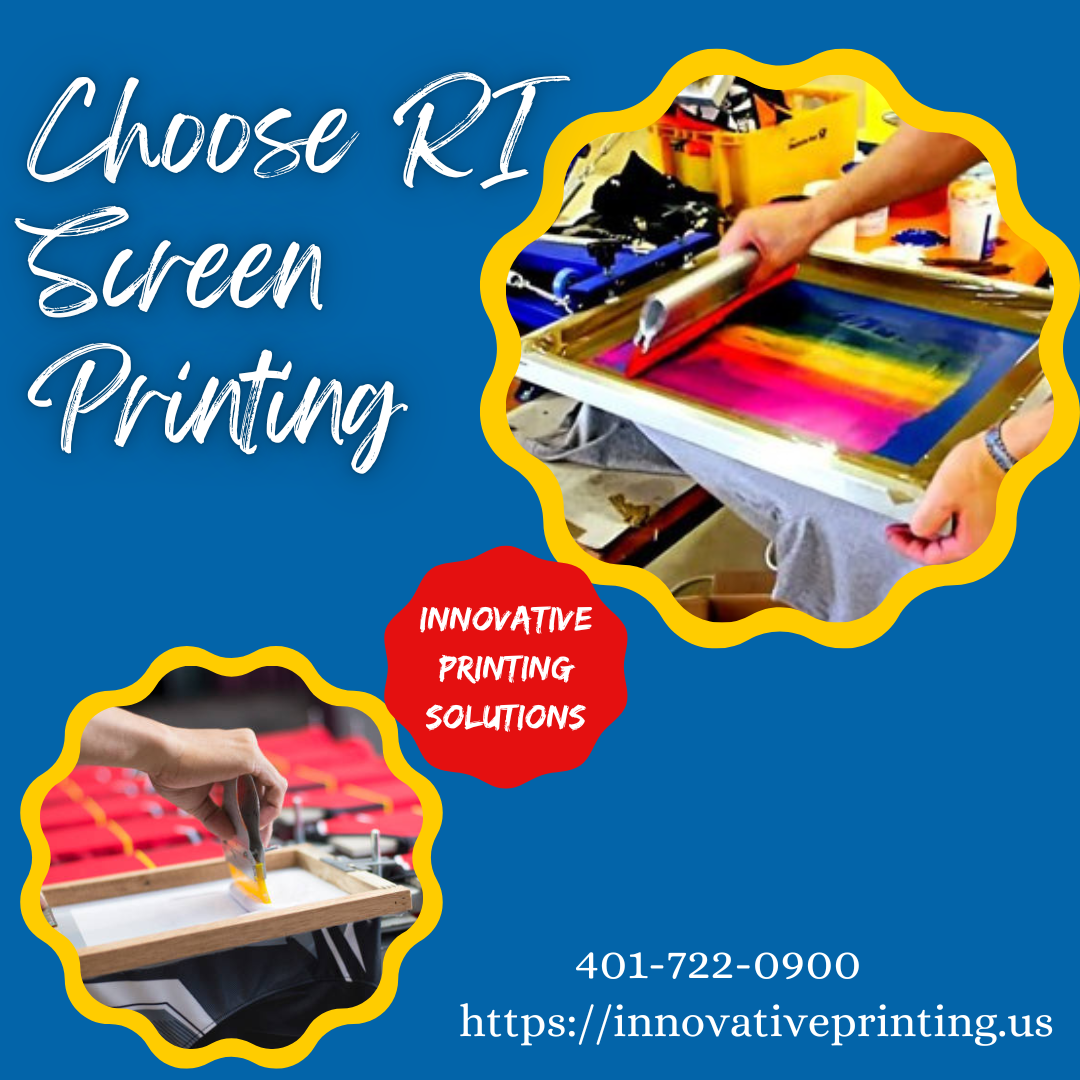 Choose RI Screen Printing — Innovative Printing Solutions Innovative