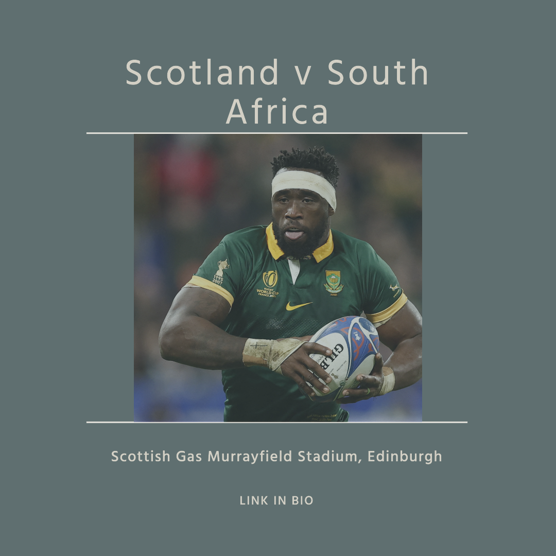 South Africa Springboks vs Scotland Live Rugby Coverage by South