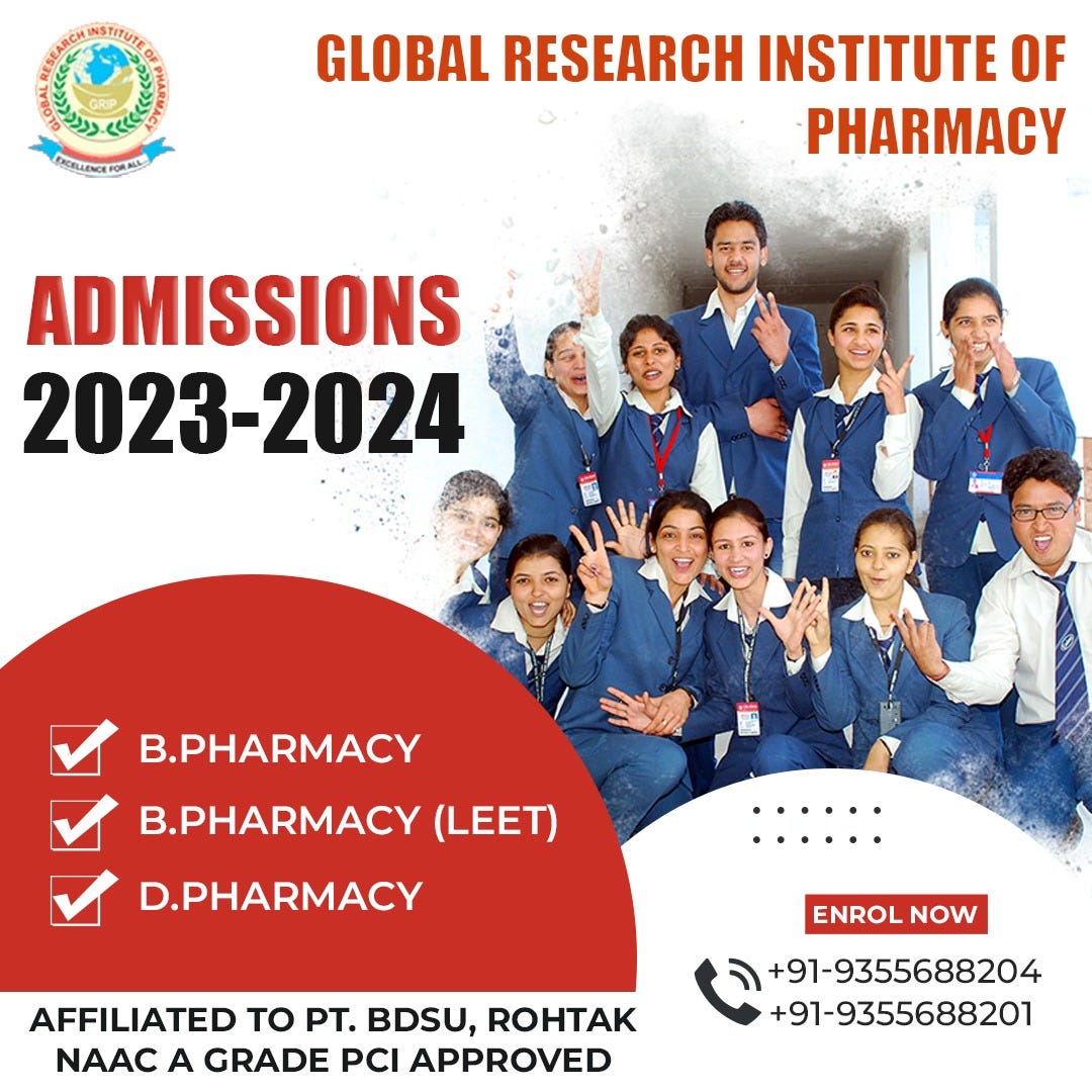 pharmacy-courses-in-haryana-grip-by-subah-sharma-medium