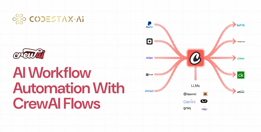 AI Workflow Automation with CrewAI Flows | by CodeStax.Ai | Medium