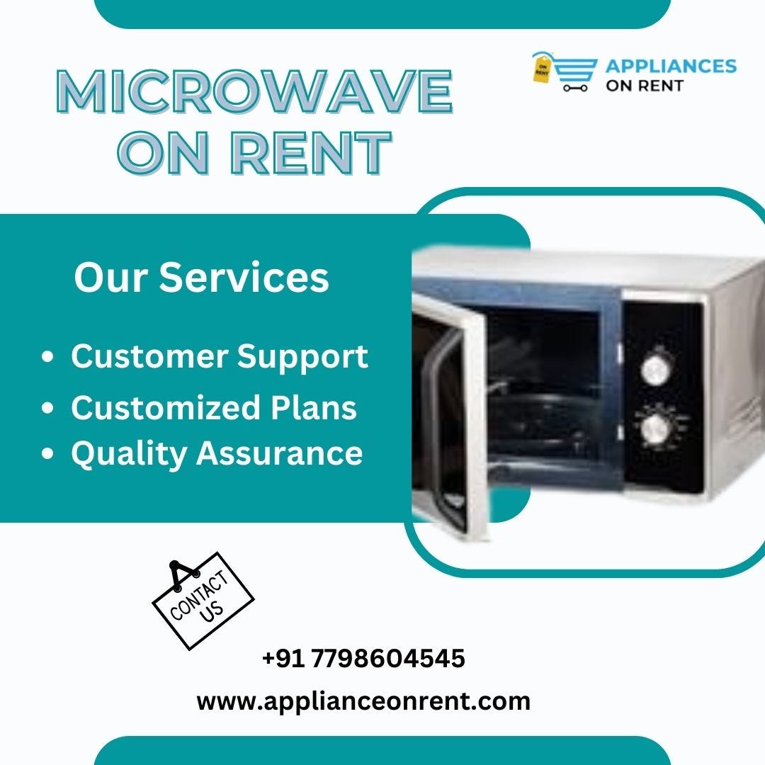 Microwave Oven On Rent In Pune & PCMC. Appliancesonrent Medium