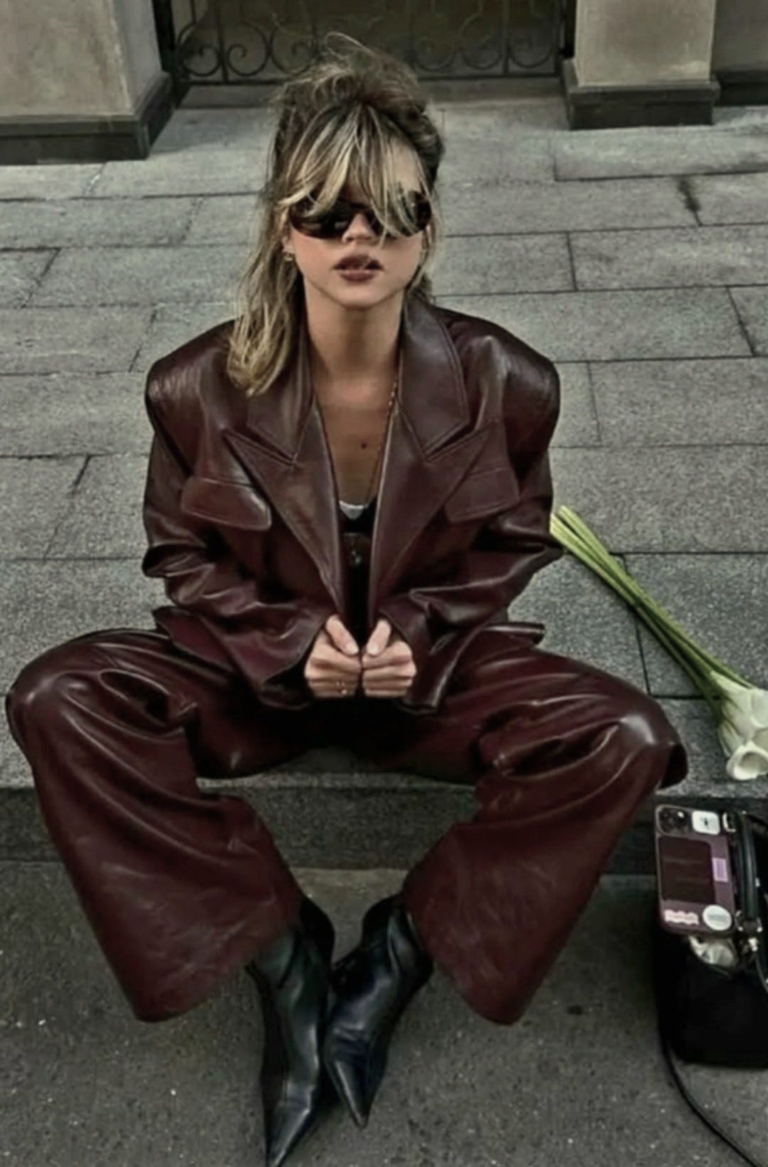 How to Wear Leather on Leather…