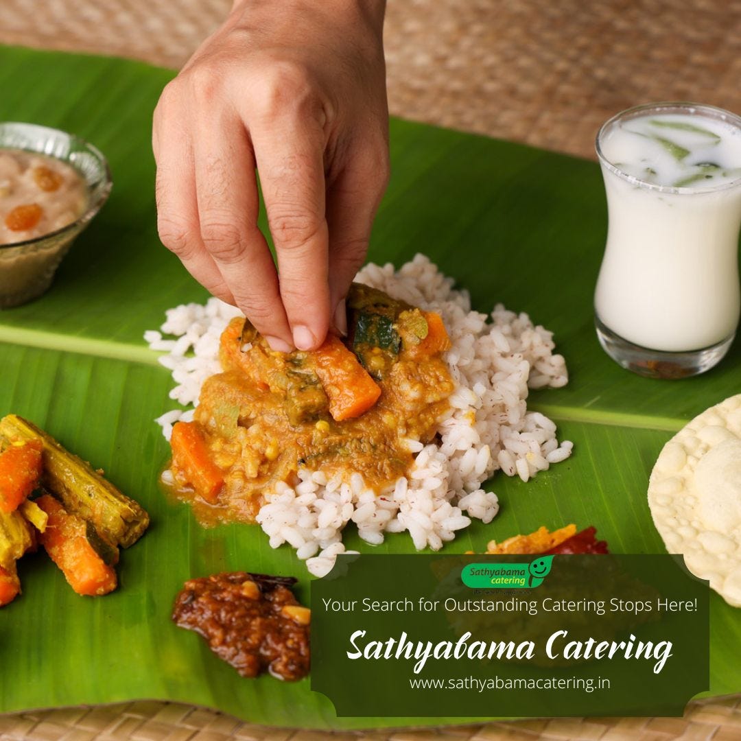 South Indian Wedding Menu, Wedding lunch meals | by sathyabama catering