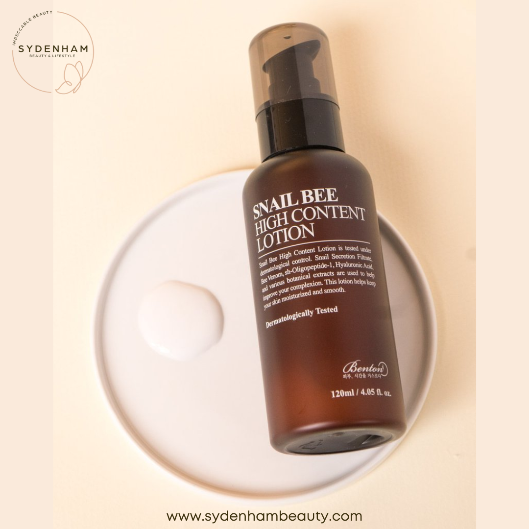 Benton Snail Bee High Content Lotion 120ml - Sydenham Beauty - Medium