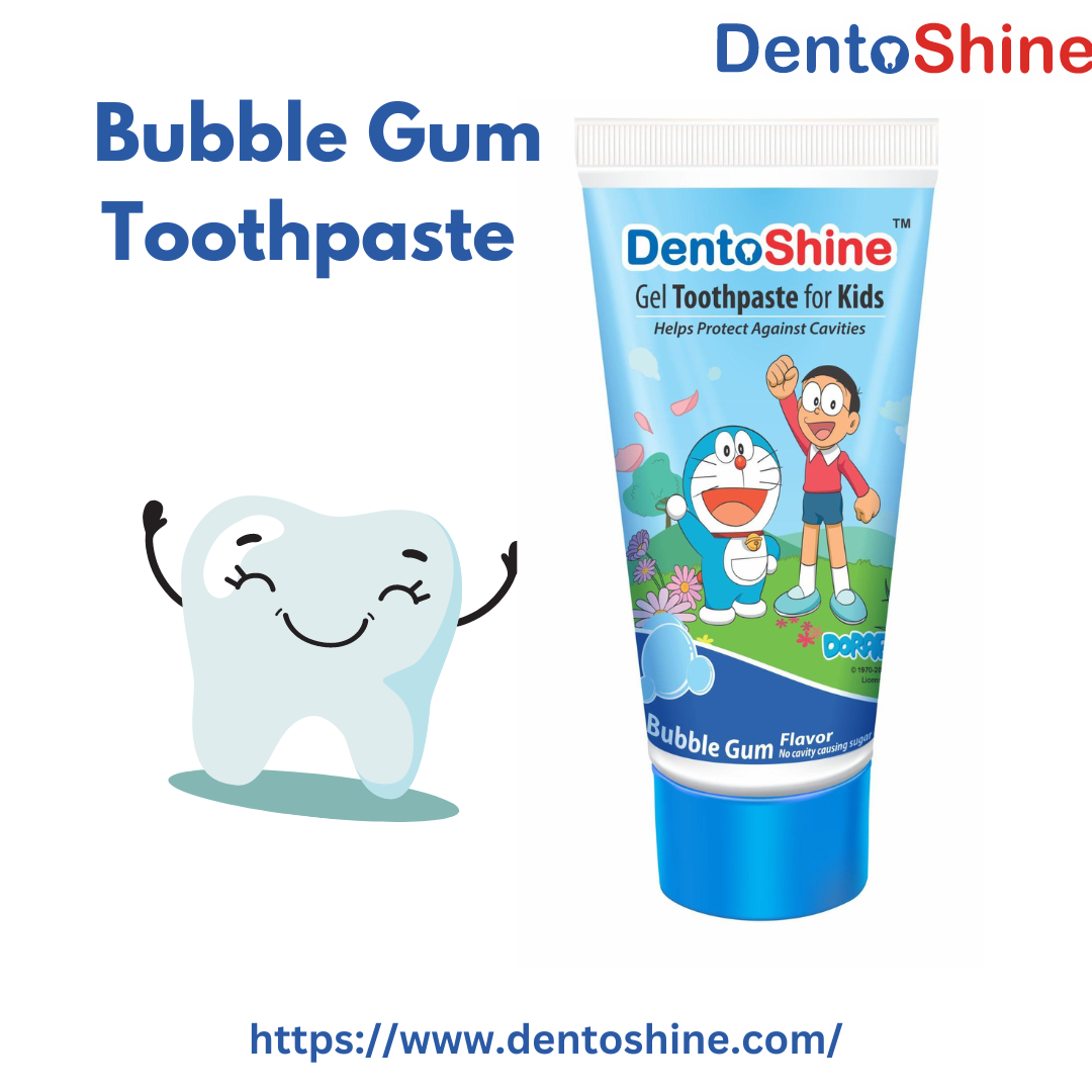 Bubble Gum Toothpaste Dento Shine Dento Shine Medium