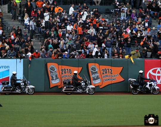 GIANTS FIREFIGHTER APPRECIATION NIGHT AT ATT PARK