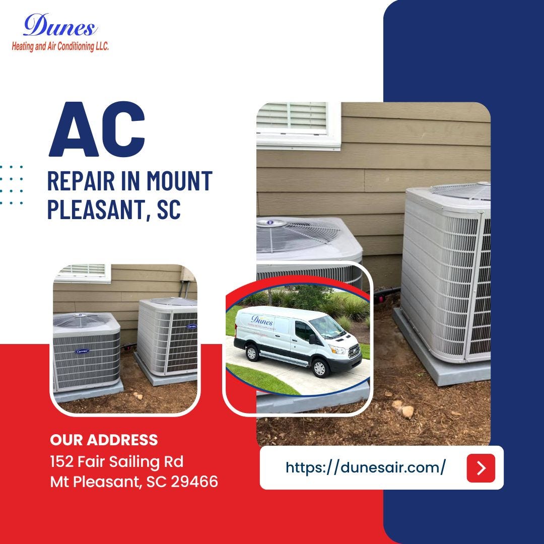 The Best AC Repair In Mount Pleasant, SC - Dunesheatingac - Medium