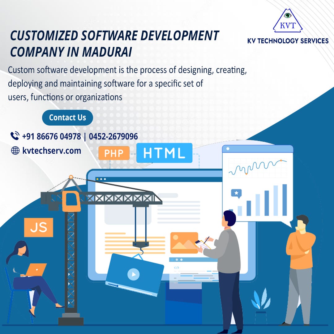 Customized Software development for Business | by KV Technology Service ...