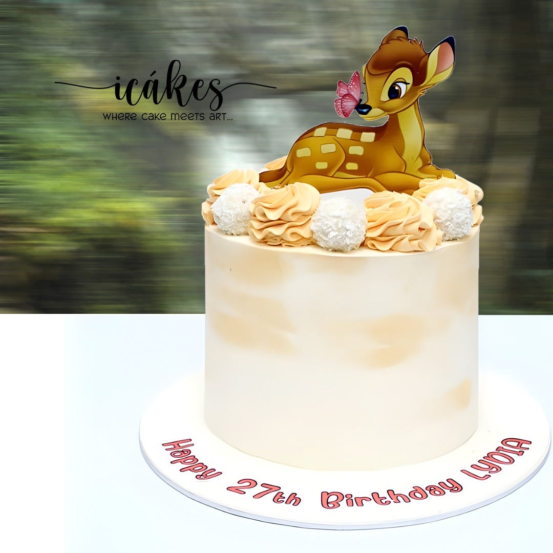 Bambi Cake - Icakeslondon - Medium