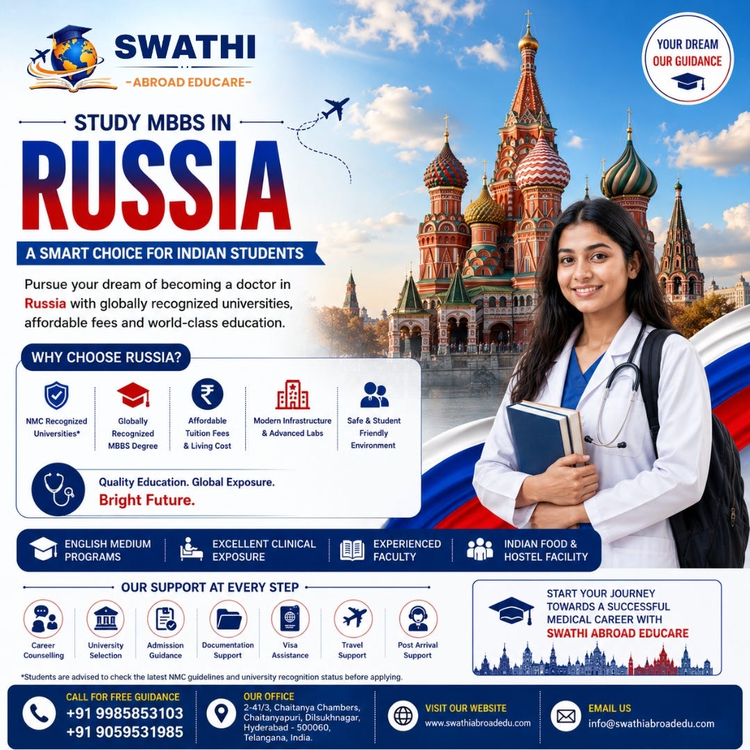 Study MBBS in Russia: A Complete Guide for Indian Students