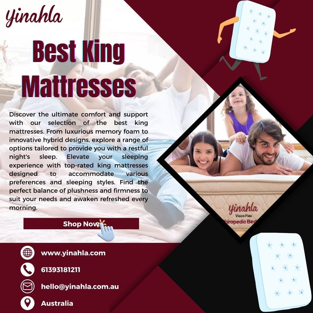 Best King Mattresses Yinahla Best Luxury Mattress Australia Medium
