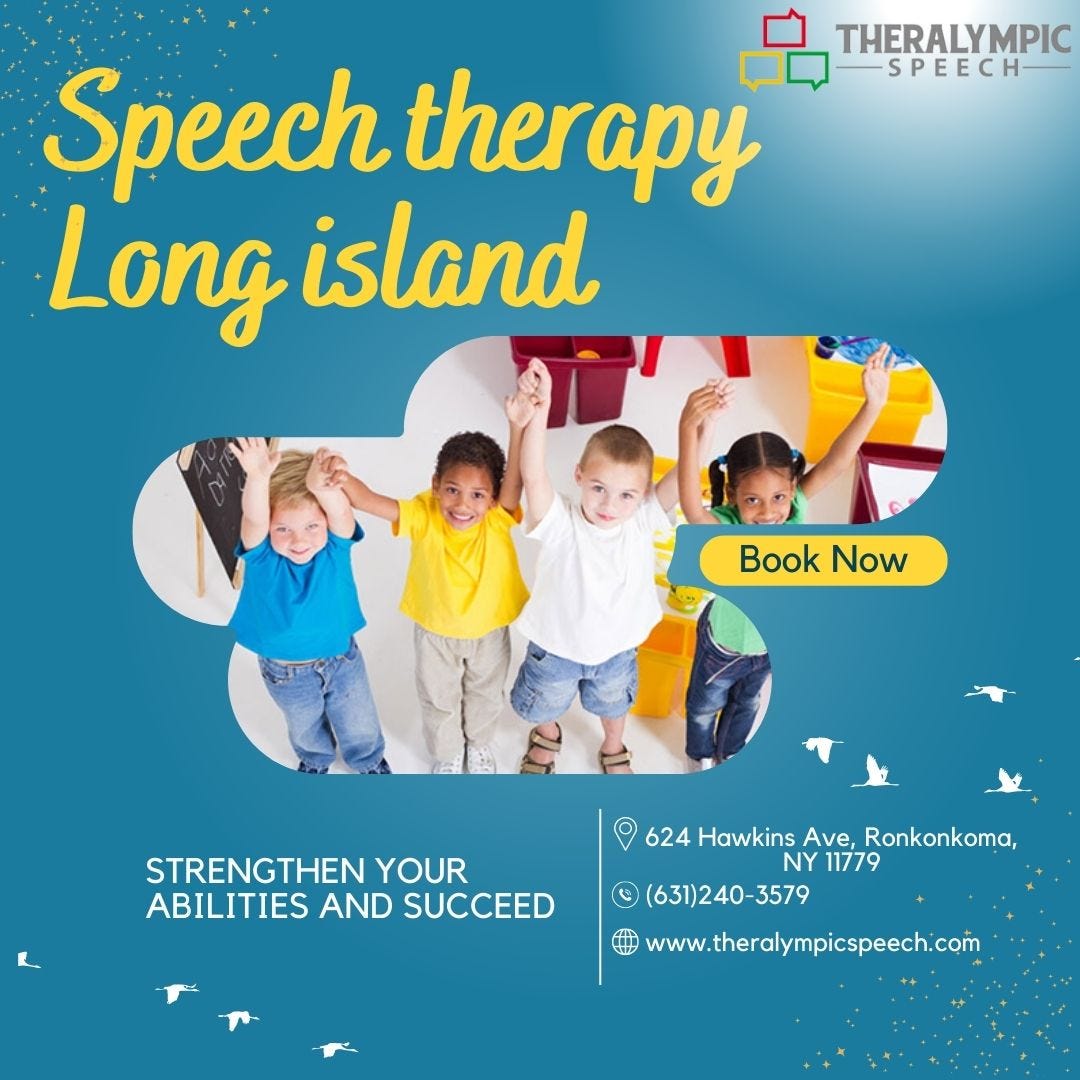 Transforming Communication Speech Therapy Long Island