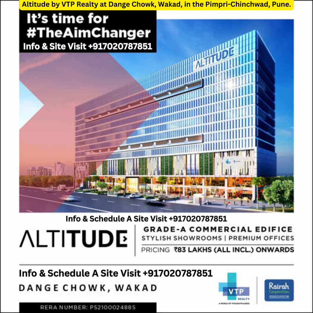 Altitude by VTP Realty at Dange Chowk, Wakad, in the PimpriChinchwad