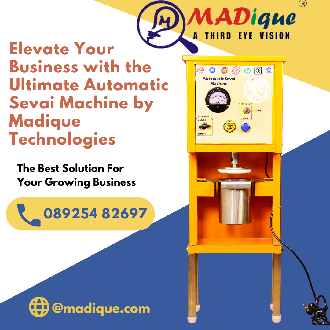 Best Automatic Idiyappam Making Machine