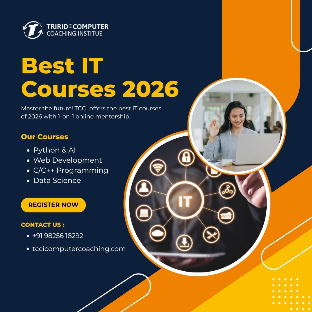 Best IT Courses in 2026 — Online Learning at TCCI