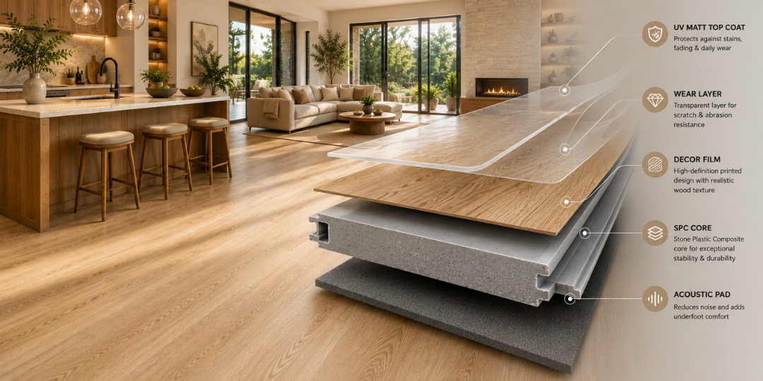 Wear Layer, Thickness, and Finish: What Actually Determines Flooring Durability?