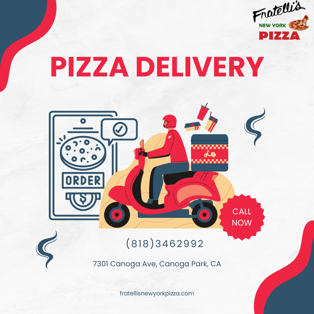 Weeknight Pizza Delivery Special Fratelli's NY Pizza Medium