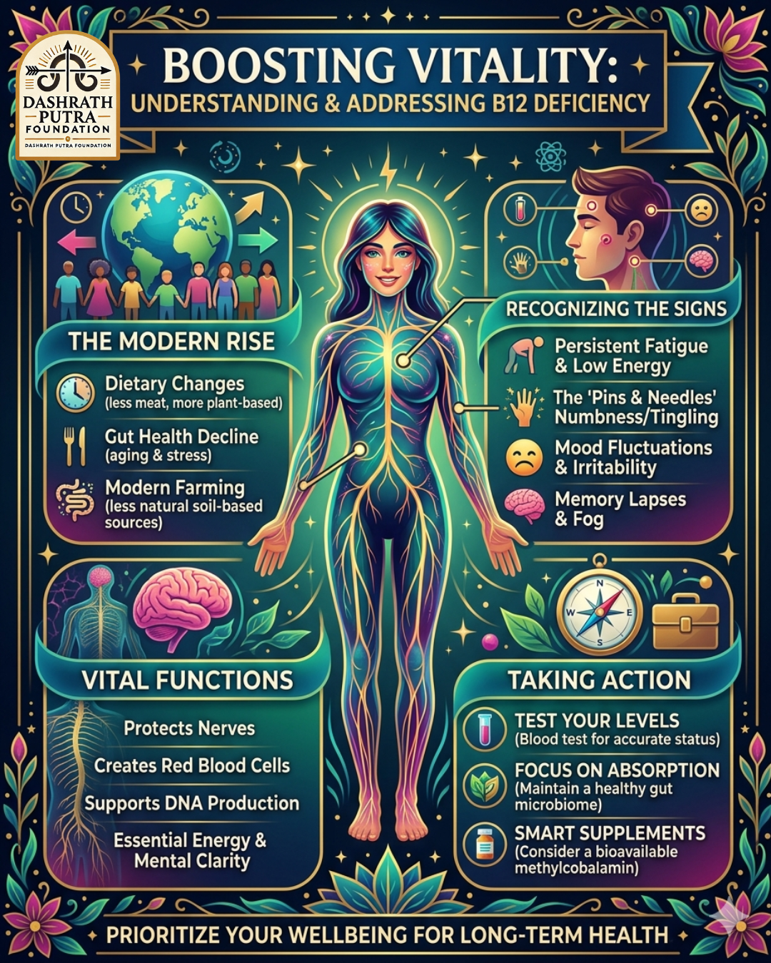 🌟 The Golden Key to Vitality: Unmasking the Modern B12 Crisis