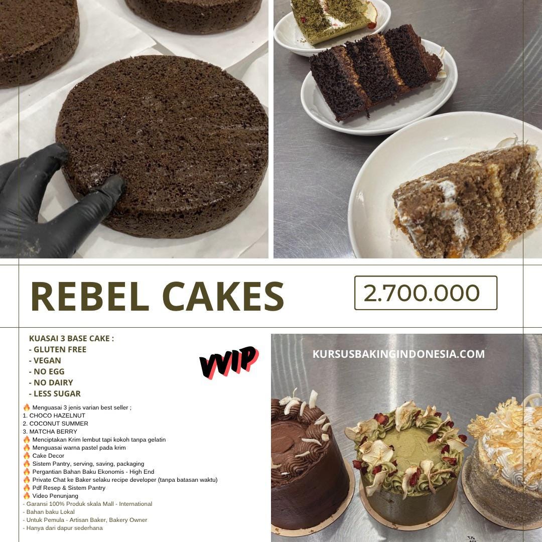 Emang Ada Cake Sehat !?