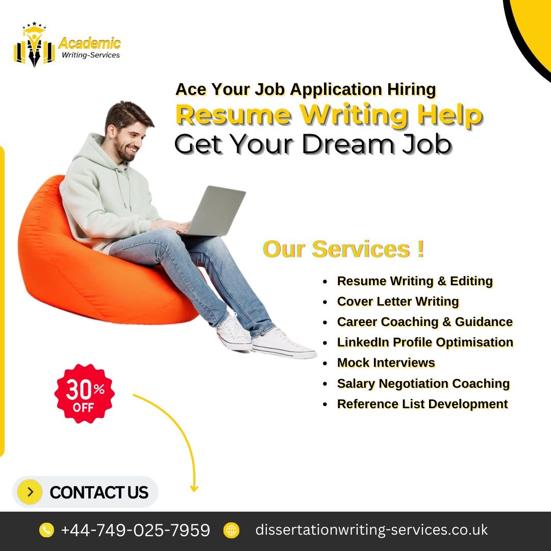 Ace your application with our expert resume writing help 