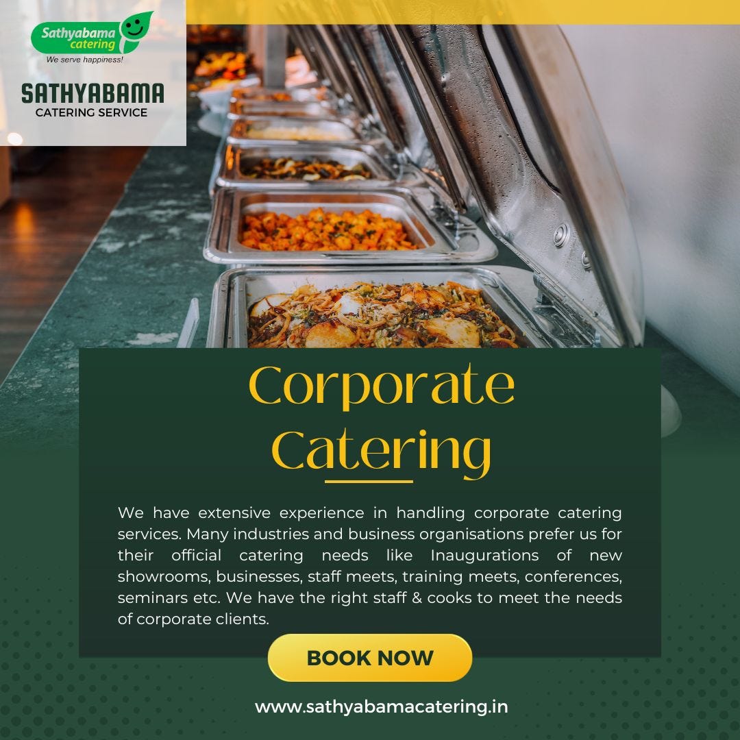 Sathyabama Catering: Madurai’s Best Vegetarian Catering