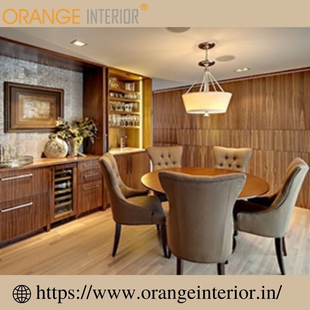 Best Dining Room Interior Designers Chennai | Orange Interior ...