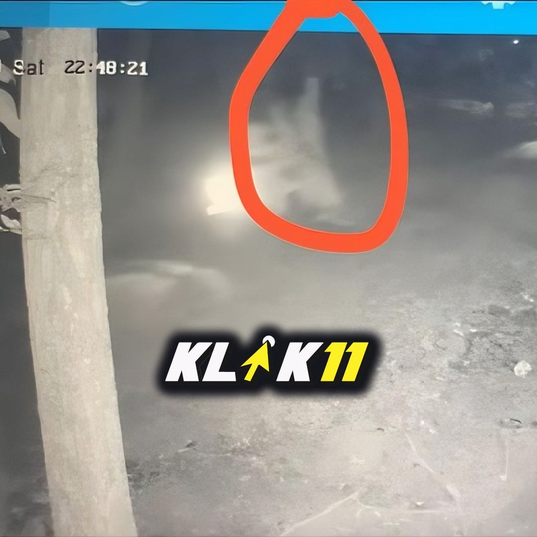 Upaya Polisi Cek Kabar Heboh Pocong Bonceng Pemotor Terekam CCTV Klik11 di Lendah