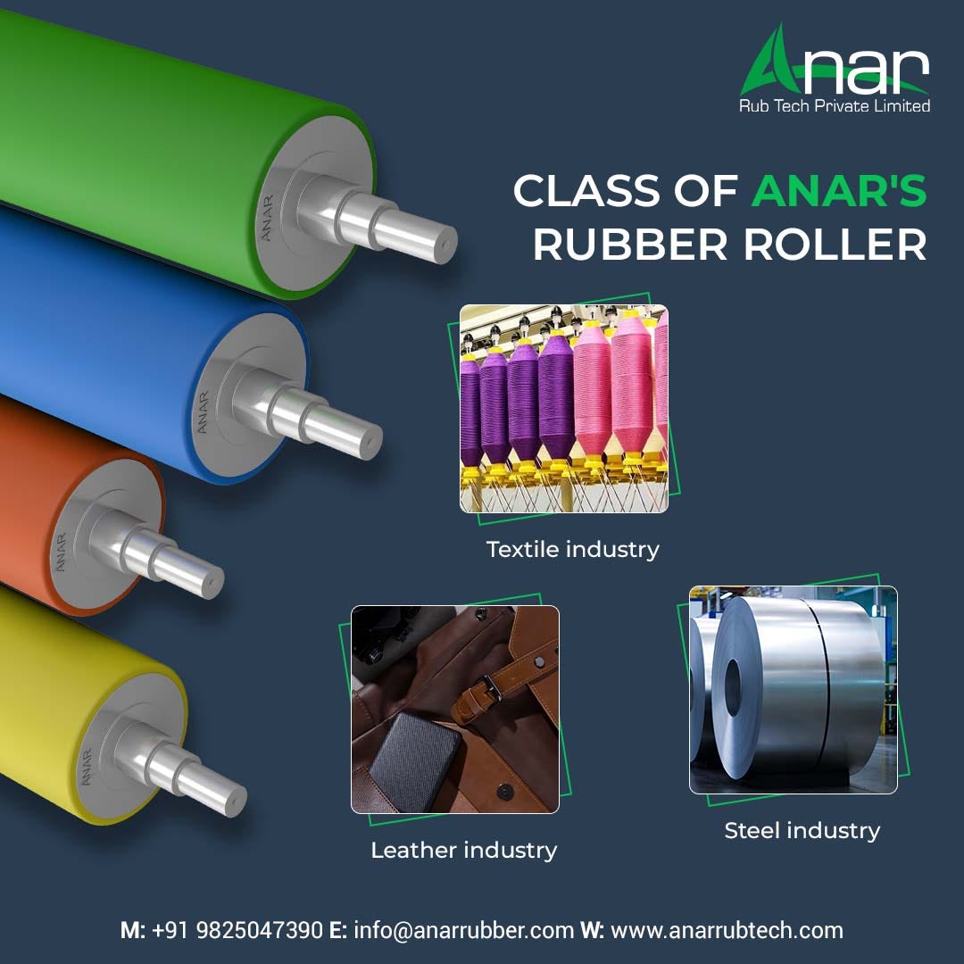 Rubber Roller, Industrial Roller, Rubber Rollers Manufacturer