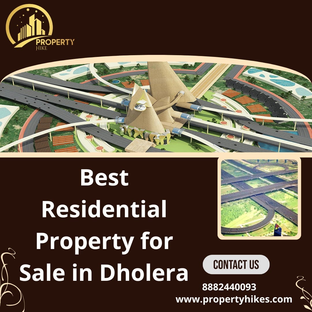 Best Residential Property for Sale in Dholera Property Hike Medium