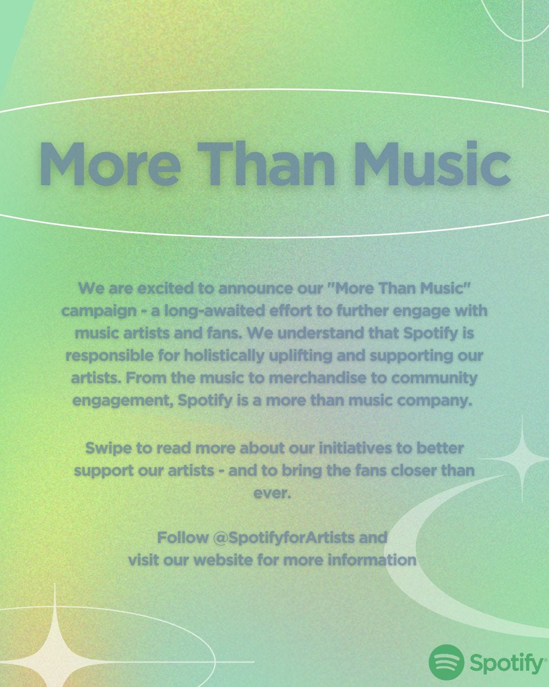 Spotify More than Music. As I complete my final semester at the… by Hailey Martin Medium