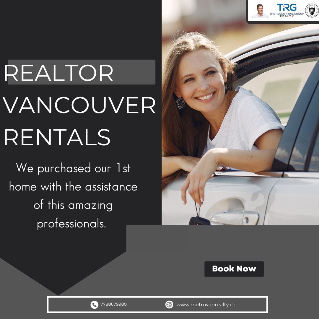 Discover Premier Realtor Vancouver Rentals at TRG MetroVan Realty TRG