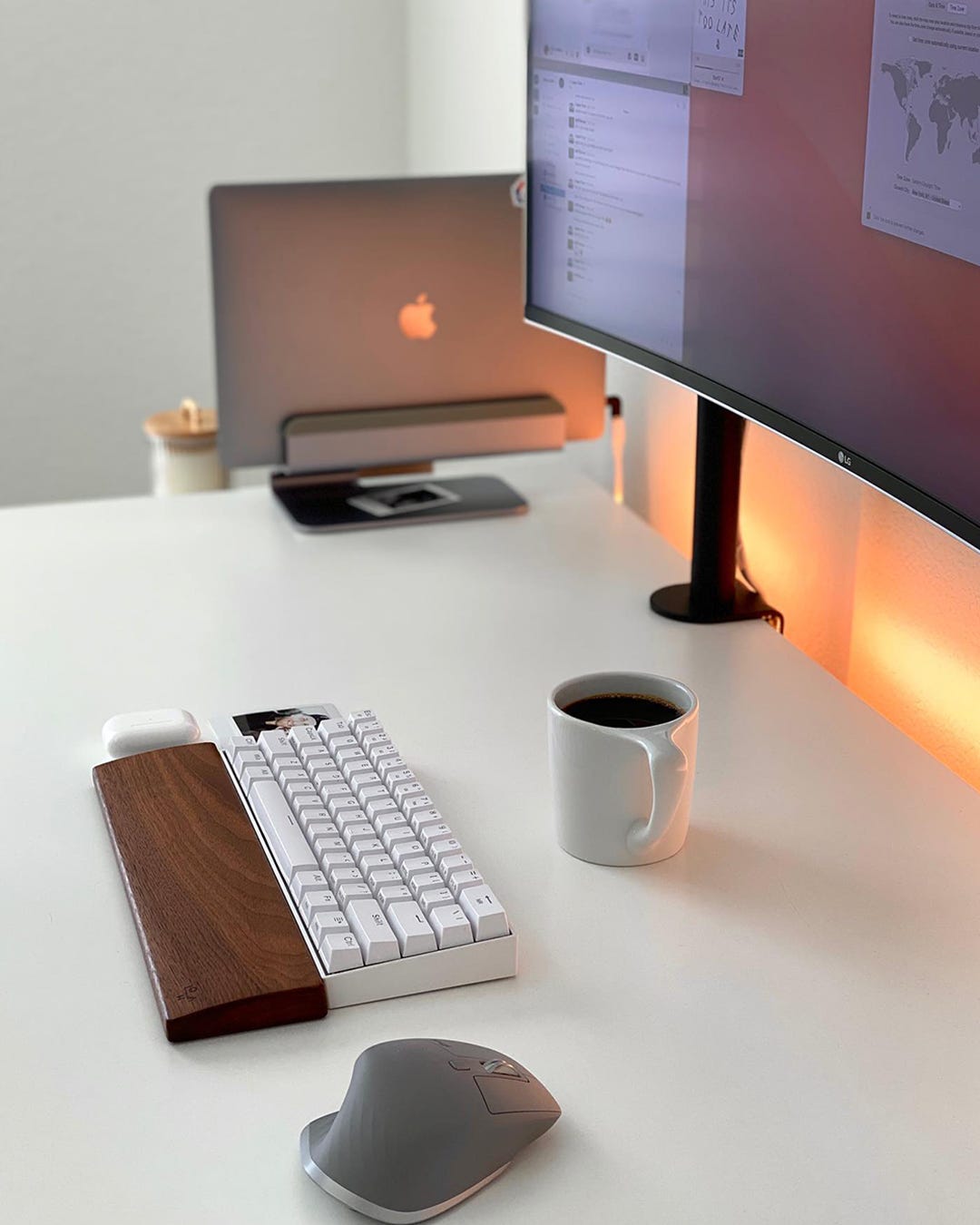 How a Black Walnut Wood Wrist Rest Brings Calm, Comfort, and Craftsmanship to Your Desk
