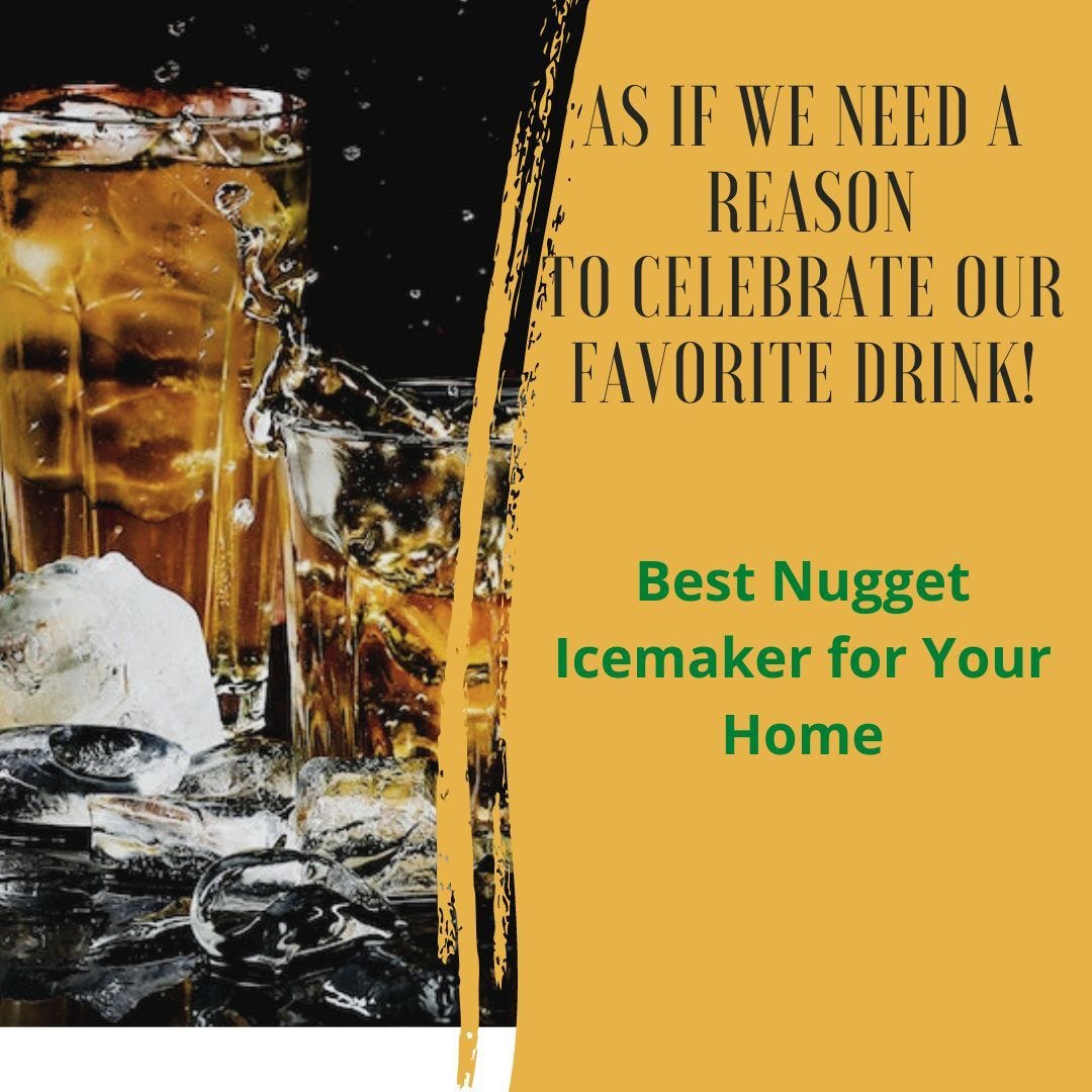 Cool off at the pool with favourite cocktail and some soft nugget ice