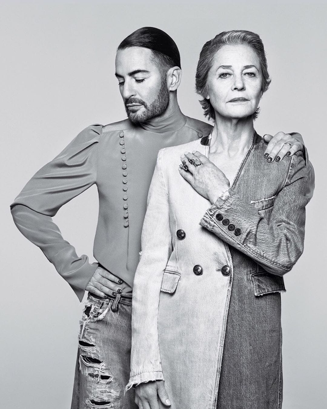 Givenchy's SS20 Campaign Marc Jacobs and Charlotte Rampling is a Contemporary Here's why. | by Thaddeus Han | Medium