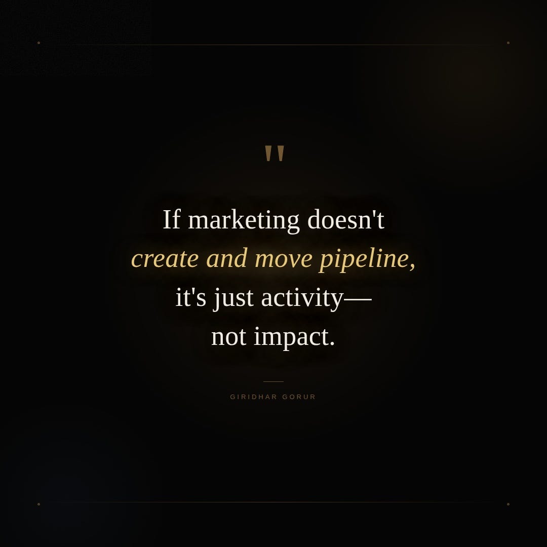 Modern marketing leaders (CMO or otherwise) must think like ‘revenue builders’ — because marketing…