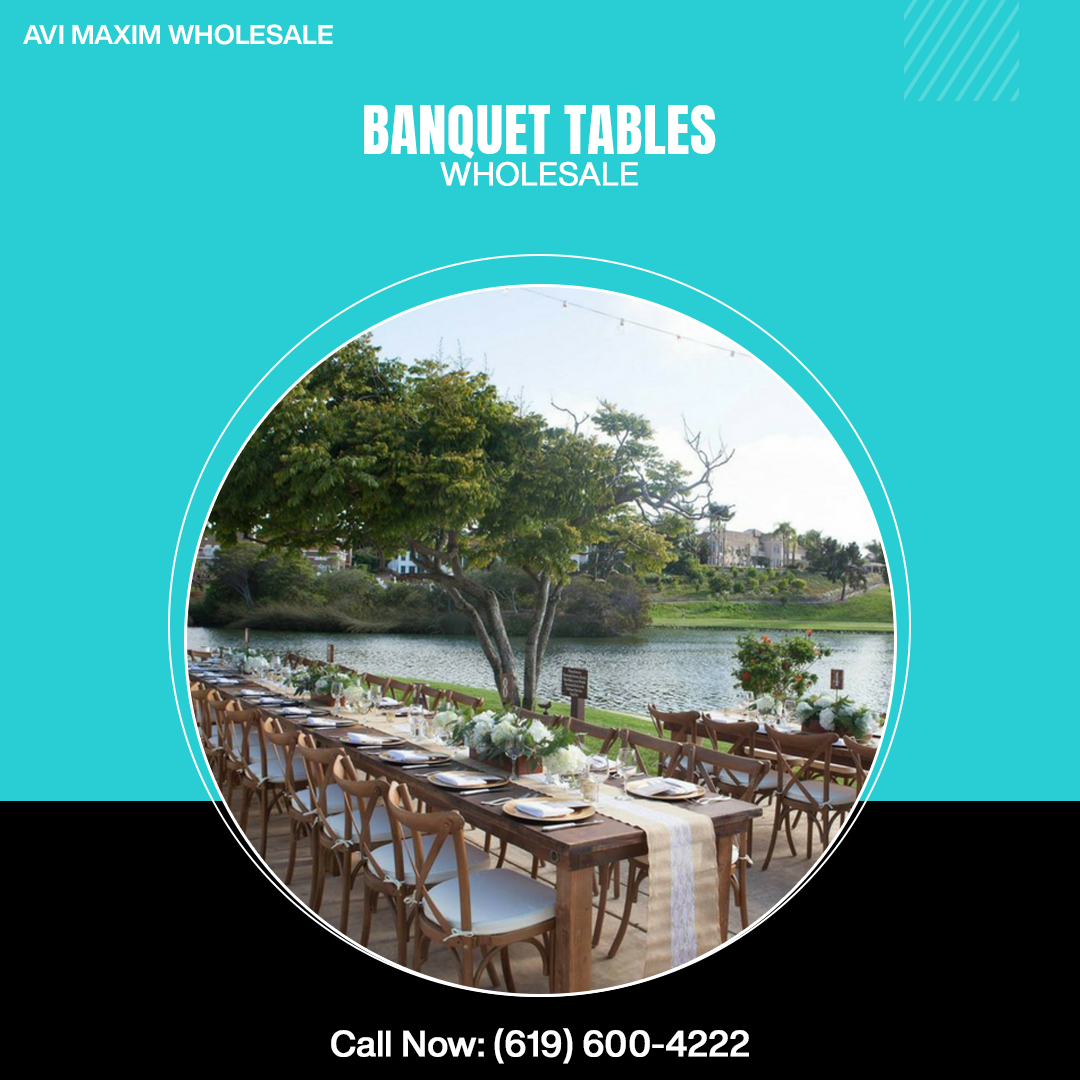 Banquet Tables Wholesale AVI MAXIM WHOLESALE LLC Medium