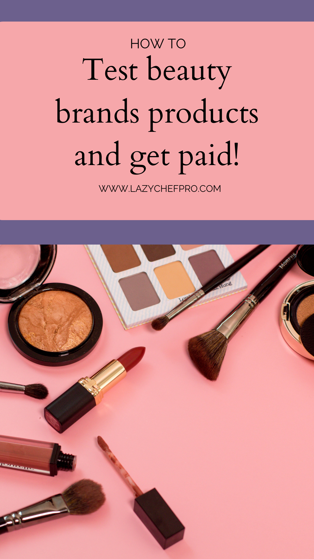 Test beauty brands products and get paid! by Joseph Gadson Mar