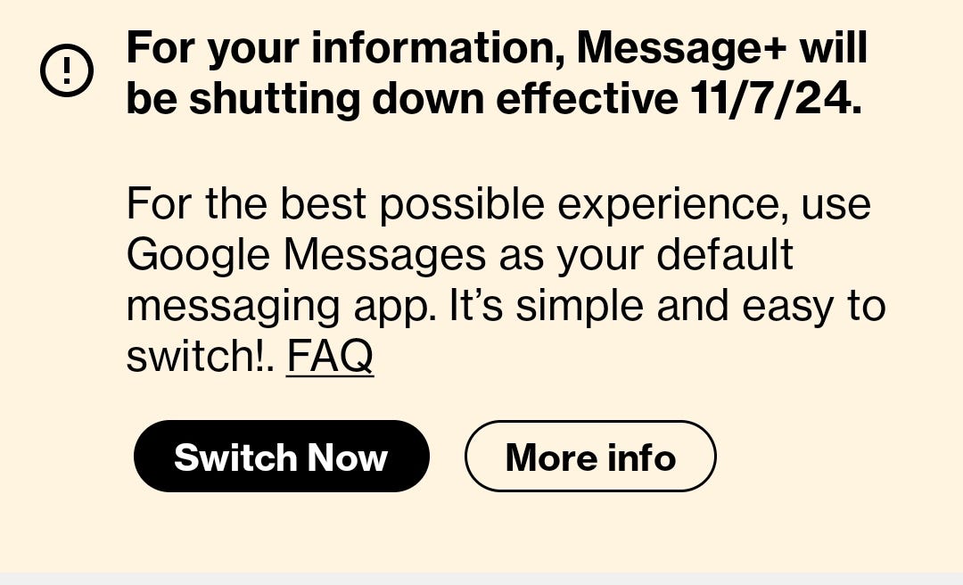 Verizon Message+ Shuts Down: What You Need to Know Before November 7 ...
