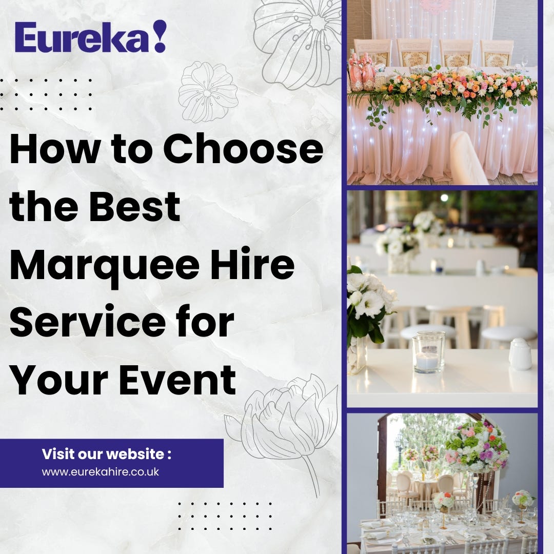 How to Choose the Best Marquee Hire Service for Yo