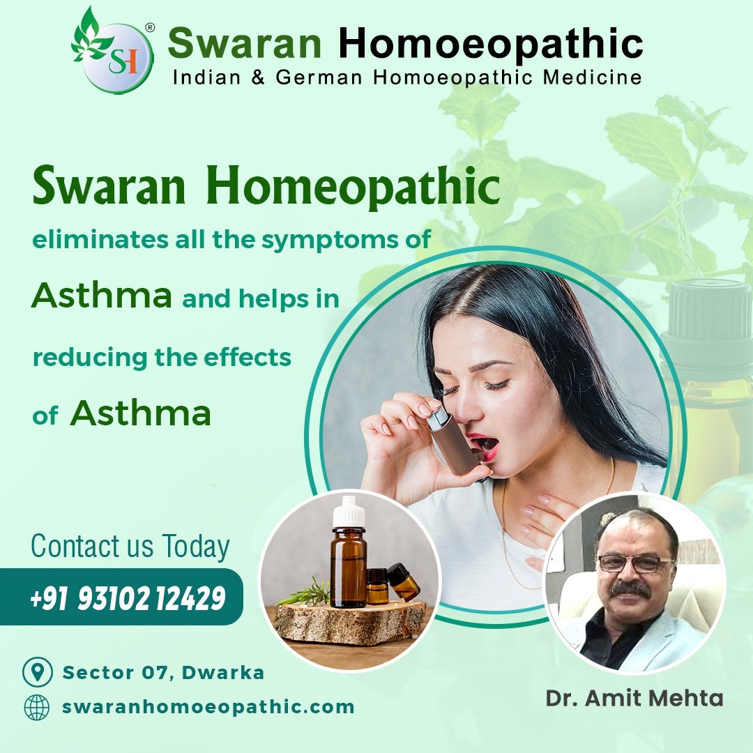 Exploring the Benefits of Homeopathic Asthma Treatment with Swaran